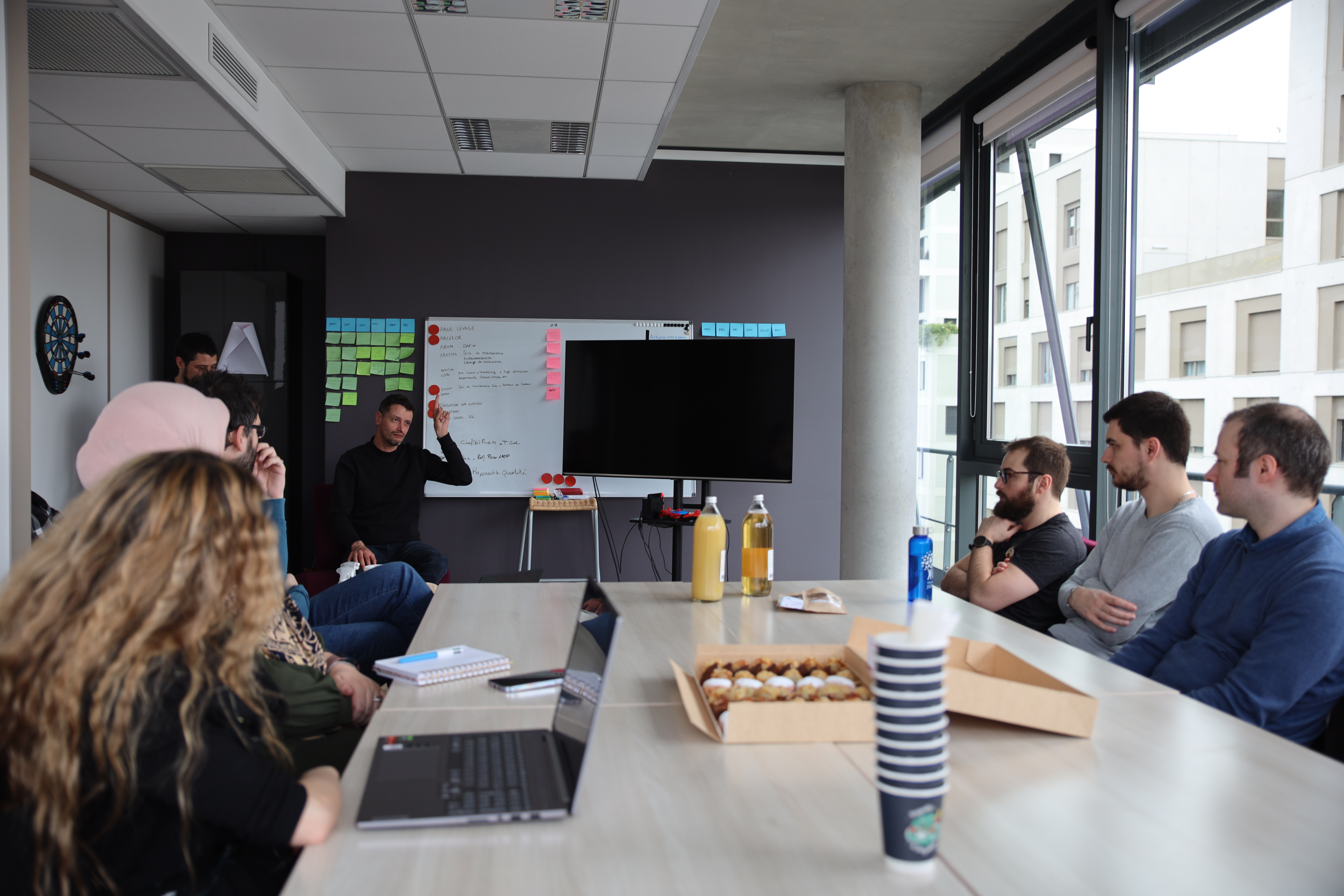 Session de formation au bureau Nakama